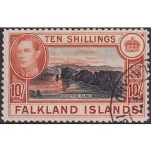 Falkland Islands 1944 10/- Deception Island