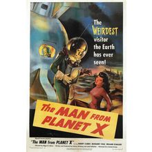 The Man From Planet X -1951 Us Poster Canvas Movie Film Print A0 A1 A2 A3 A4 A5
