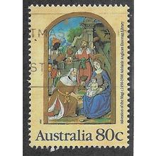 AUS 1989 80c 'CHRISTMAS' FINE USED (EBID67-856)