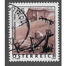 AUT 2005 55c on 13c ' TOURISM' FINE USED (EBID73-220)