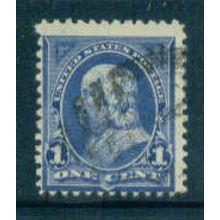 Used 264 1c Benjamin Franklin Average Plus M02935