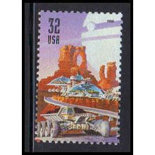 3238 32c Space City Fine MNH Z4572