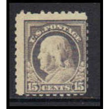437/475? 15c Benjamin Franklin Average MMH K4472