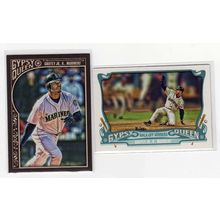 TWO 2015 Gypsy Queen Ken Griffey, Jr. cards #122, Walk-Off Winners #GWO-2