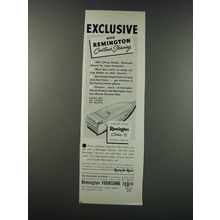 1949 Remington Contour 6 Electric Shaver Ad - Exclusive