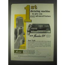 1967 Norelco 84 Dictating-transcribing Machine Ad - 1st