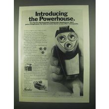 1967 Norelco Tripleheader Speedshaver 45CT Ad