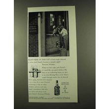 1973 Jack Daniels Whiskey Ad - Here, in This Vat