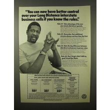 1975 Bell Telephone Ad w/ Bill Russell