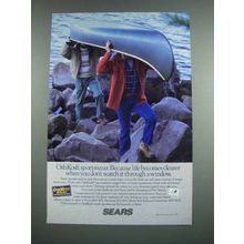 1990 Sears OshKosh Sportswear Ad - Life Becomes Clearer