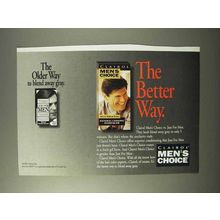 1995 Clairol Men's Choice Hair Color Ad - Better Way