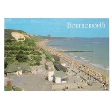ALUM CHINE, BOURNEMOUTH unused postcard by J Salmon c.1986 =