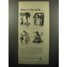 1950 Bell Telephone Advertisement - Where in the world