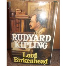 RUDYARD KIPLING (Lord Birkenhead, HB, GC, 1978, 1st ed)