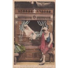 Autour De Lits Clos Ame Sensible Amaury Closed Bed Folklore French Postcard