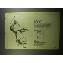 1974 Lobo Just a Singer Album Advertisement