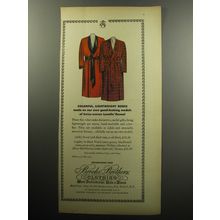1957 Brooks Brothers Clothing Advertisement - Colorful, lightweight robes