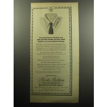 1957 Brooks Brothers Clothing Ad - For distinctiveness and long wear