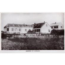 Residence of Napoleon St Helena Old Real Photo Postcard