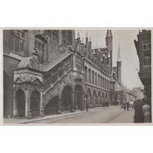 Bicycle Police Lubeck Rathaus Mit Renaissancetreppe German RPC Postcard