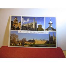 multiview, CAMBRIDGE unused postcard =