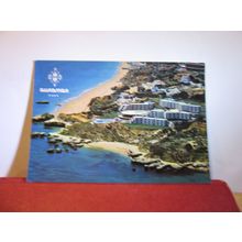 APART-HOTEL AURAMAR, ALBUFEIRA, ALGARVE, PORTUGAL used postcard =