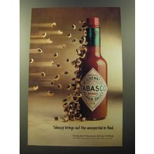 1992 Tabasco Brand Pepper Sauce Advertisement - brings out the unexpected