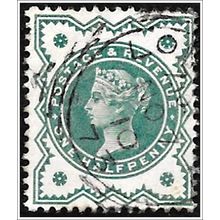 1900 QV - New Colors Jubilee - ½d bluish green (as picture) C2-11