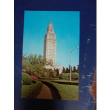 louisiana state capitol baton rouge USA postcard