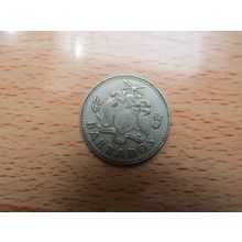 Barbados 1981 25 Cents Coin