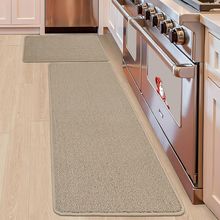 COSY HOMEER 20X30 Inch/20X48 Inch Kitchen Rug Mats Made of 100% Polypropylene St