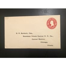 ICOLLECTZONE US U411d VF Unused Advertising Return IL Cover (E800)