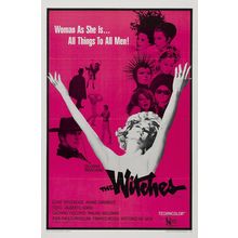 The Witches Le Streghe 1967 Movie Film Poster Canvas iconic design