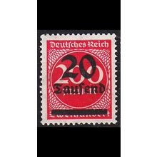 GERMANY REICH [1923] MiNr 0282 II ( **/mnh )