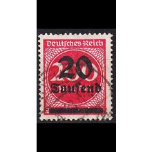 GERMANY REICH [1923] MiNr 0282 II ( O/used )