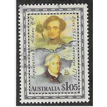 AUS 1991 $1.05 'EXPLORATION OF WESTERN AUSTRALIA' FINE USED (EBID66-764)