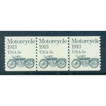 1899 5c Motorcycle Fine MNH Dry Gum PNC 1/3 W0537