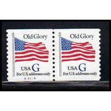 2890 32c G Old Glory Very Fine MNH CNP Left A3426 PA1558