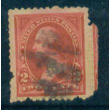 Used 250 2c George Washington Barely Clears A04922