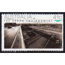 Australia 1989 The Urban Environment - Freeways 41c Booklet Stamp Used