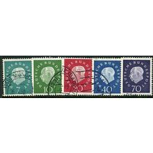 1959 Michel 302/306 - #2 fine used (o)