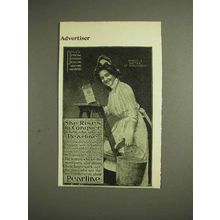 1904 Pearline Detergent Ad - She Rises to Conquer