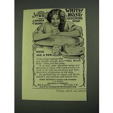 1908 Mulhens & Kropff No. 4711 White Rose Soap Ad