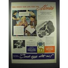 1938 Camel Cigarettes Ad - Ione Reed