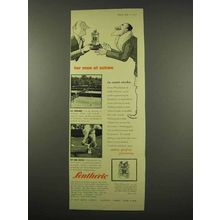 1956 Lentheric After Shave Ad - For Men of Action