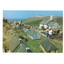 MODEL VILLAGE, LAND'S END, CORNWALL. unused vintage postcard by J. Salmon =