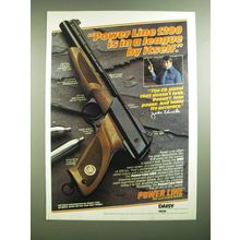 1978 Daisy Power Line 1200 BB Pistol Advertisement - John Unitas