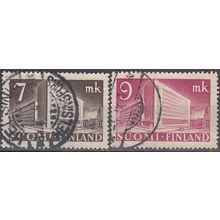 Finland 1942 Michel 269 - 270 O Cote (2013) 1.20 Euro Helsinki bâtiments