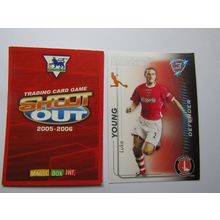 Luke Young - Charlton A Shoot Out 2005 2006 Magic Box Football Card (EF1)