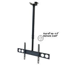 MegaMounts Heavy Duty Tilting Ceiling Television Mount for 37" - 70" LCD, LED...